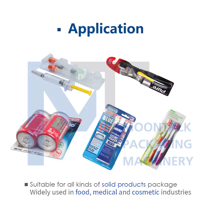 Blister Packing Machine Application 1