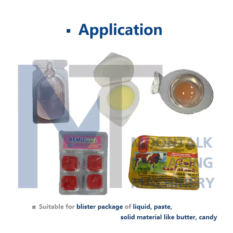 Blister Packing Machine Application 2