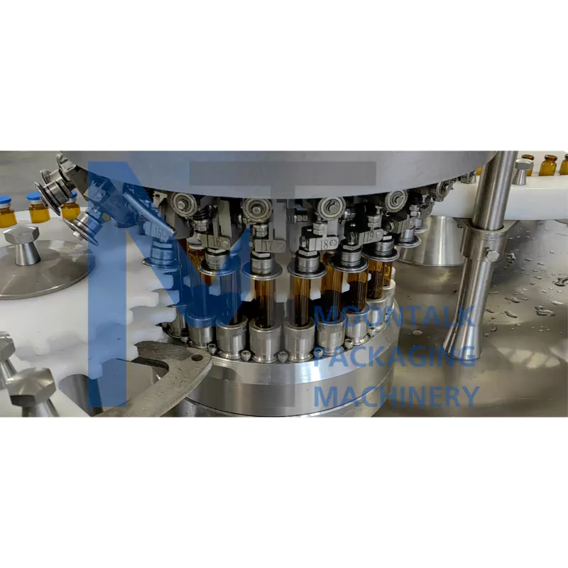Fully automatic liquid filling machine detail 2